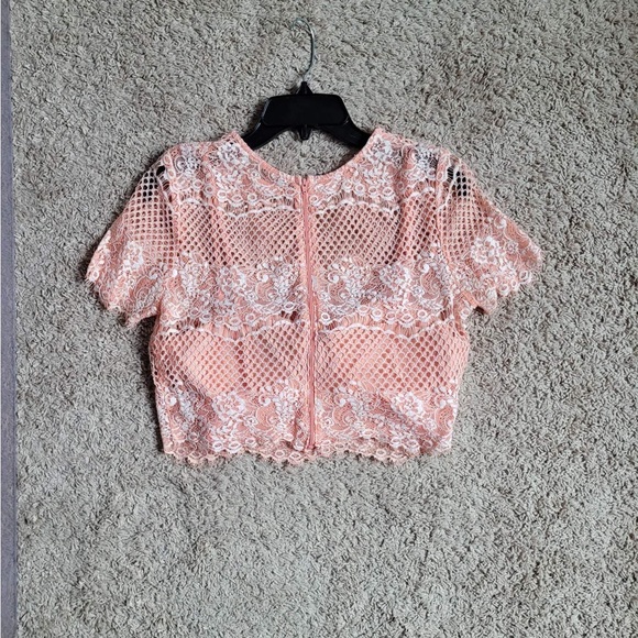 Pink City Triangles 2 Piece Dress - Picture 9 of 9